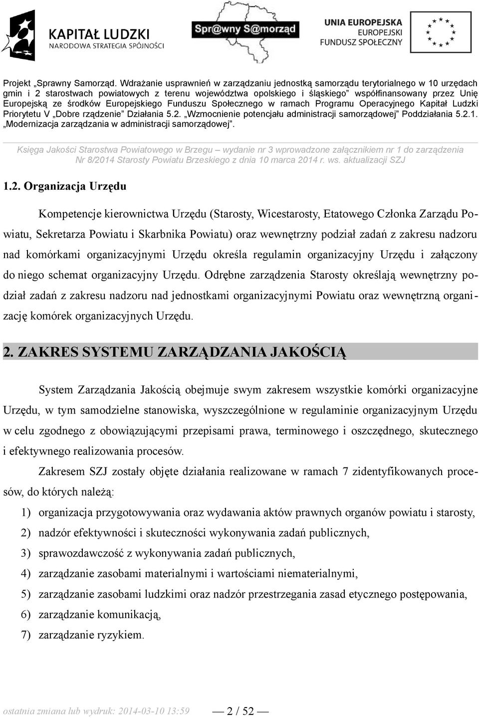 14 r. ws. aktualizacji SZJ 1.2.