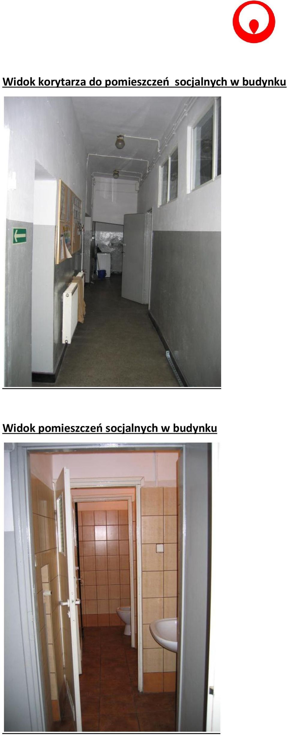 w budynku Widok  w