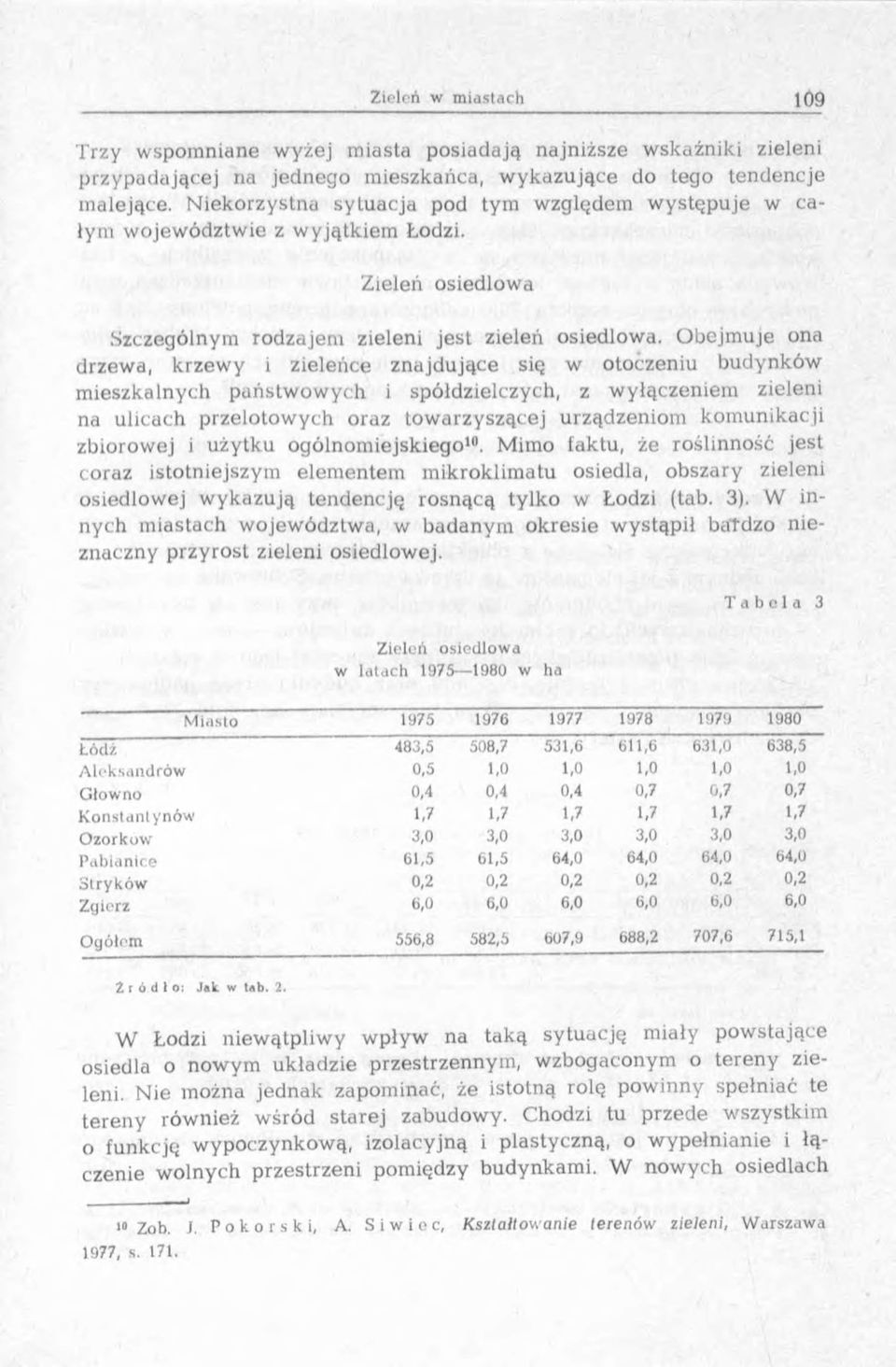 O b ejm u je ona drzewa, krzew y i zieleńce zn ajd u jące się w otoczeniu b u dynków m ieszkalnych p ań stw o w y ch i spółdzielczych, z w yłączeniem zieleni na ulicach przelotow ych oraz tow