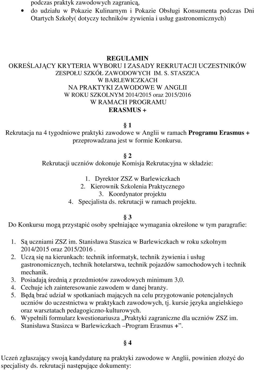 KÓŁ ZAWODOWYCH IM. S.