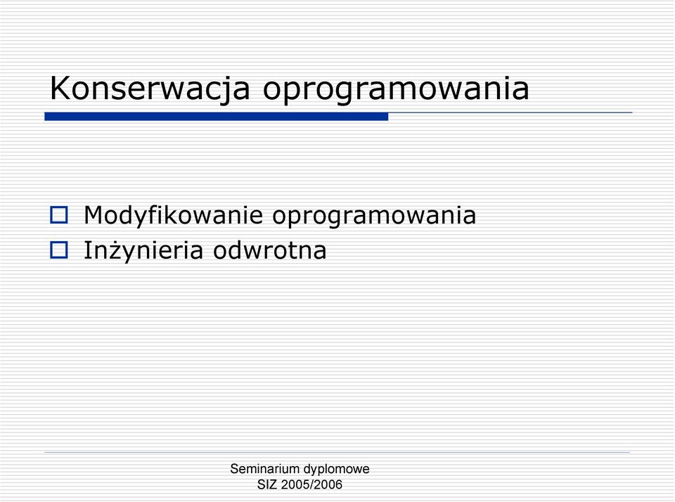 Modyfikowanie 