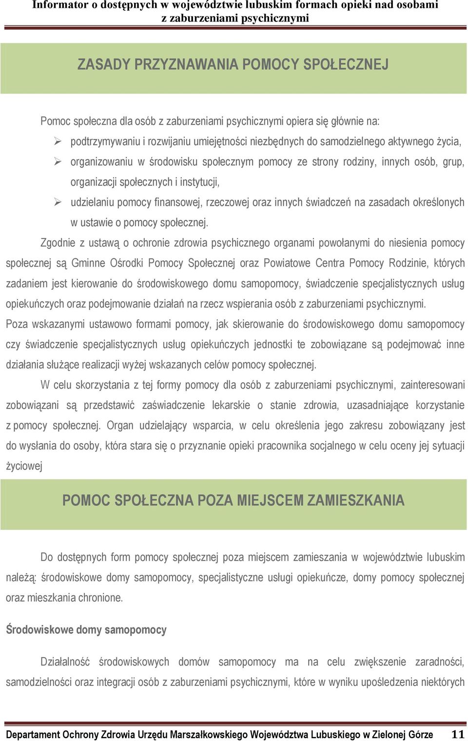 społecznej.