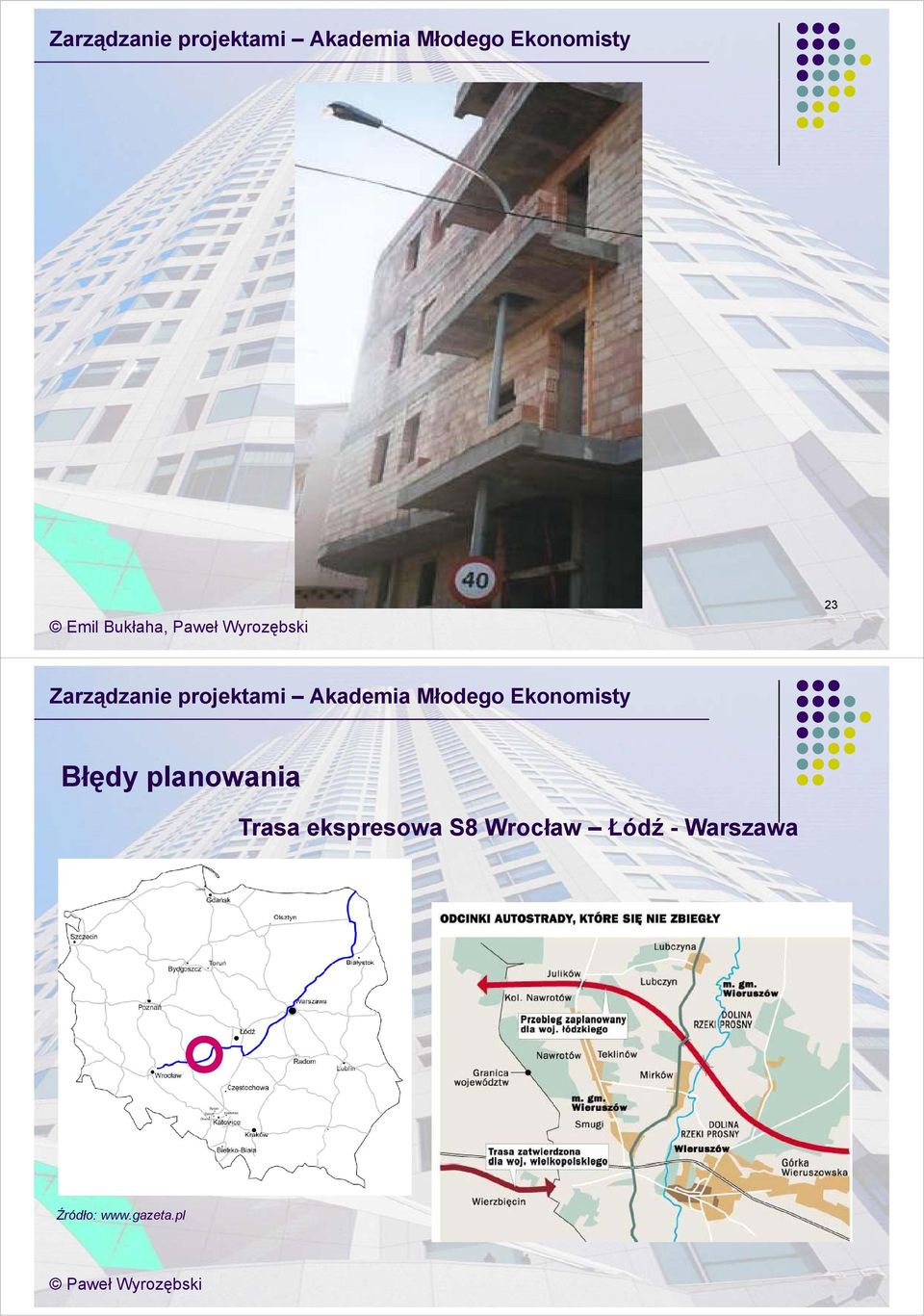 planowania Trasa ekspresowa