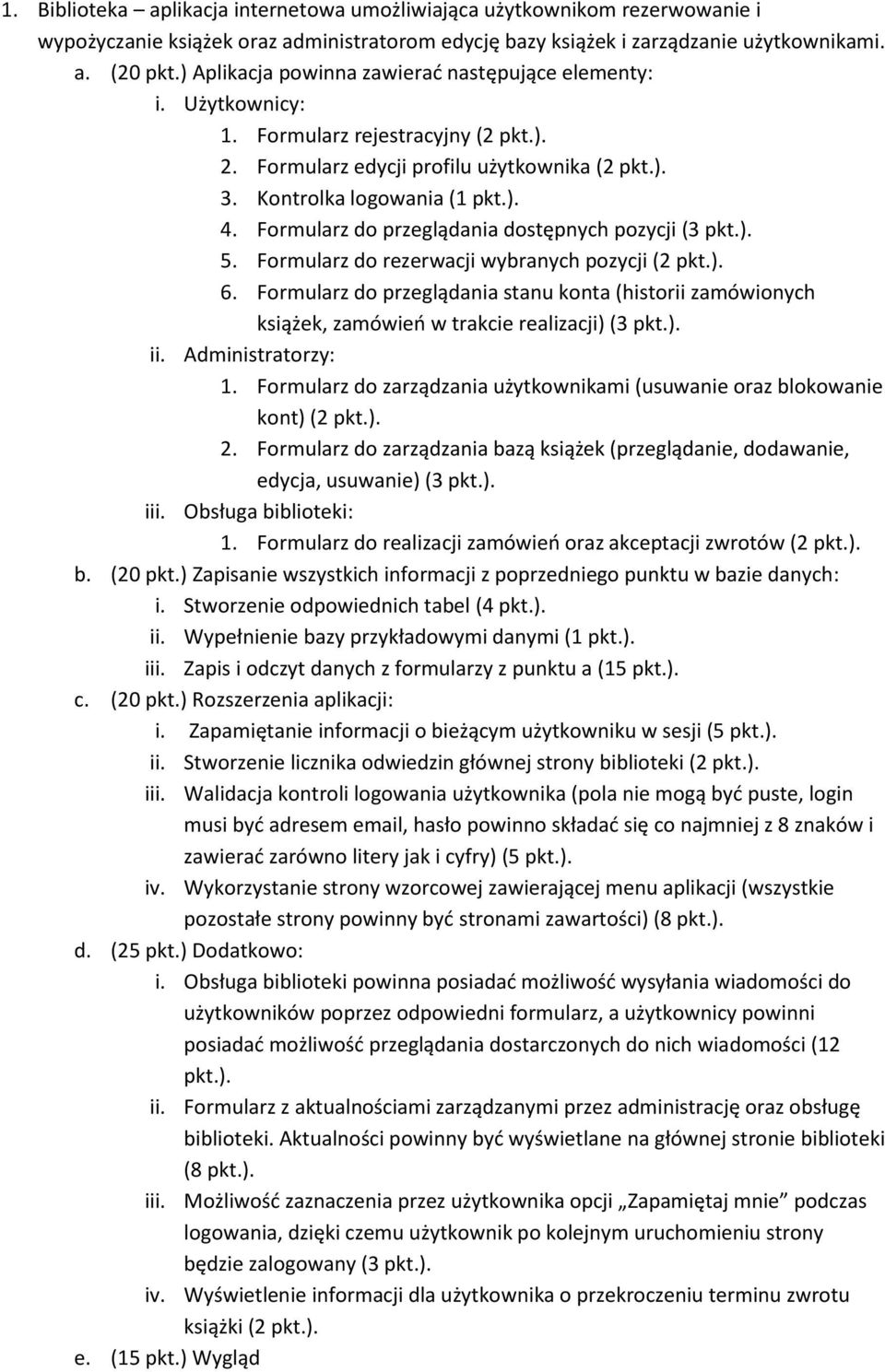 Formularz do przeglądania stanu konta (historii zamówionych książek, zamówieo w trakcie realizacji) (3 kont) (2 2.