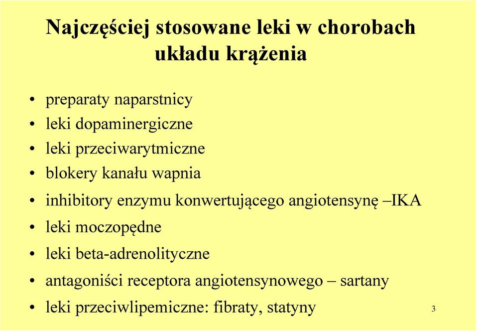 enzymu konwertującego angiotensynę IKA leki moczopędne leki beta-adrenolityczne