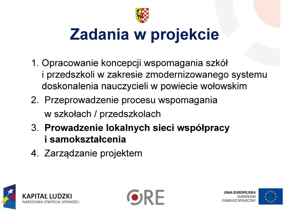 zmodernizowanego systemu doskonalenia nauczycieli w powiecie wołowskim 2.