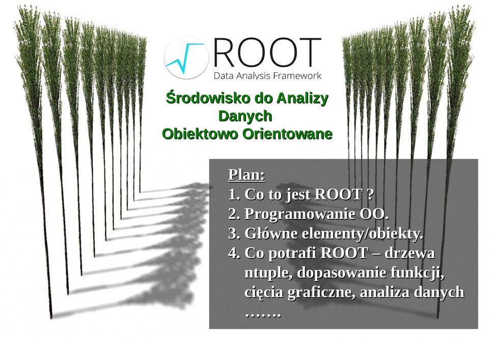 Główne elementy/obiekty. 4.