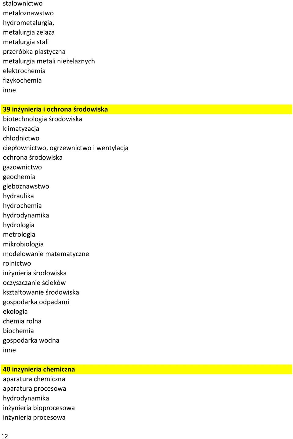 hydraulika hydrochemia hydrodynamika hydrologia mikrobiologia modelowanie matematyczne rolnictwo inżynieria środowiska oczyszczanie ścieków kształtowanie środowiska