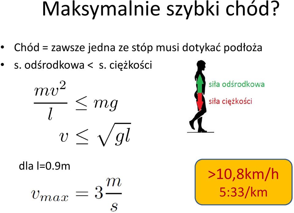 dotykać podłoża s.
