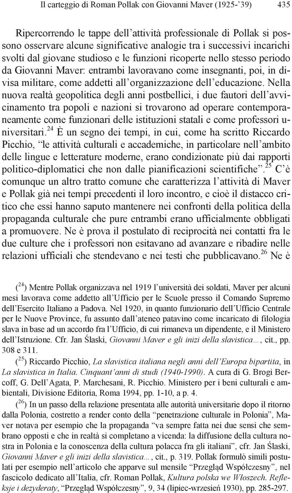 dell educazione.