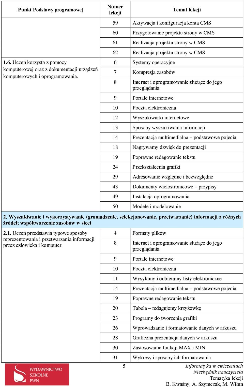 względne i bezwzględne 43 Dokumenty wielostronicowe przypisy 50 Modele i modelowanie 2.