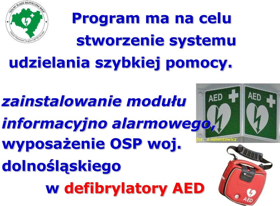 zainstalowanie modułu informacyjno