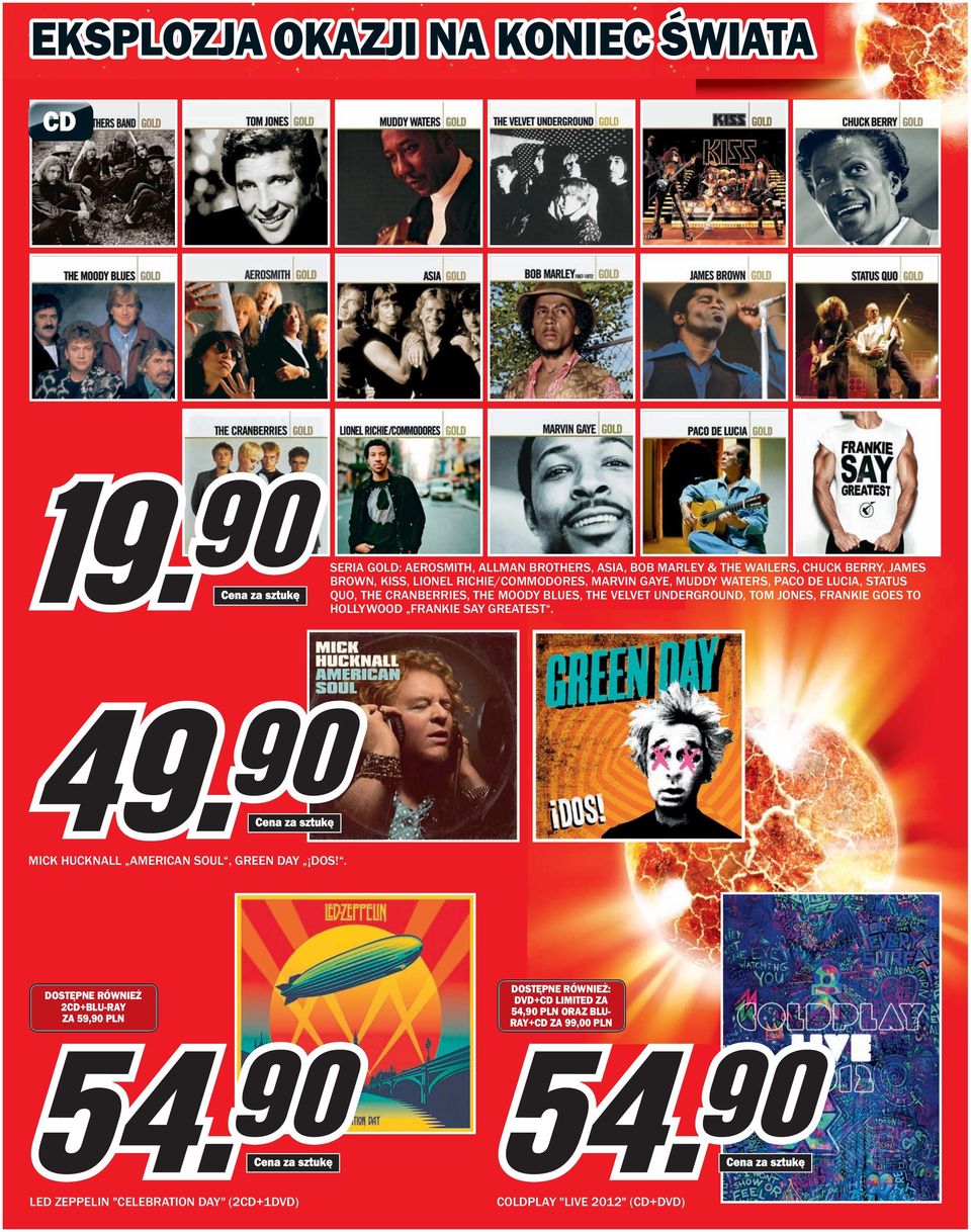 GOES TO HOLLYWOOD FRANKIE SAY GREATEST. MICK HUCKNALL AMERICAN SOUL, GREEN DAY DOS!