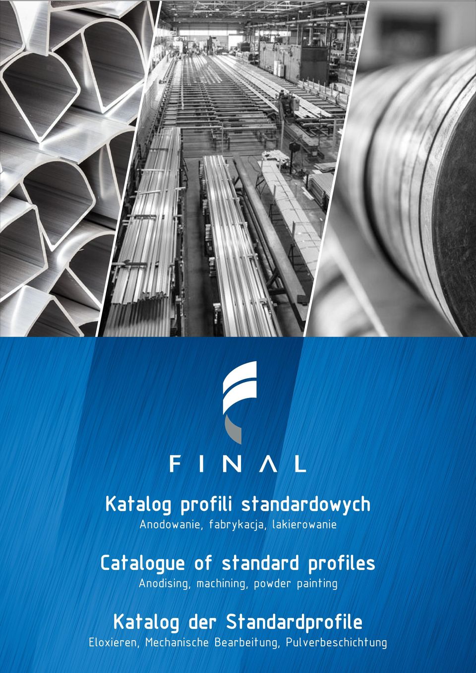 machining, powder painting Katalog der