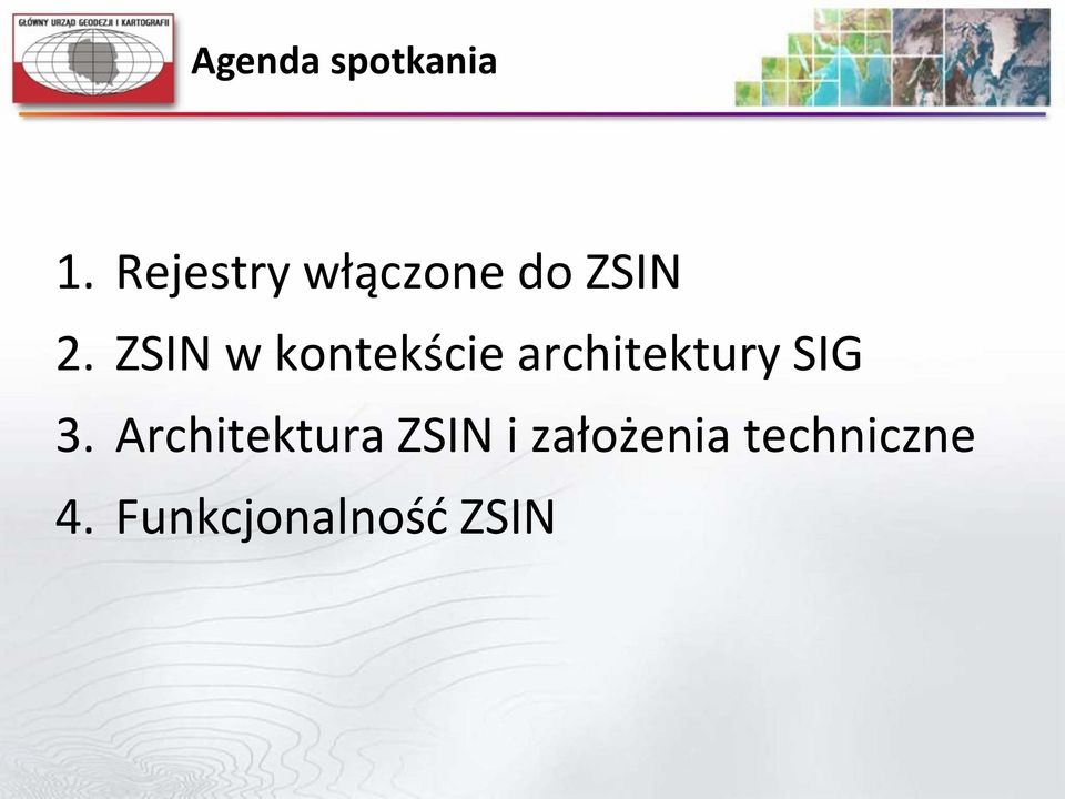 ZSIN w kontekście architektury SIG 3.