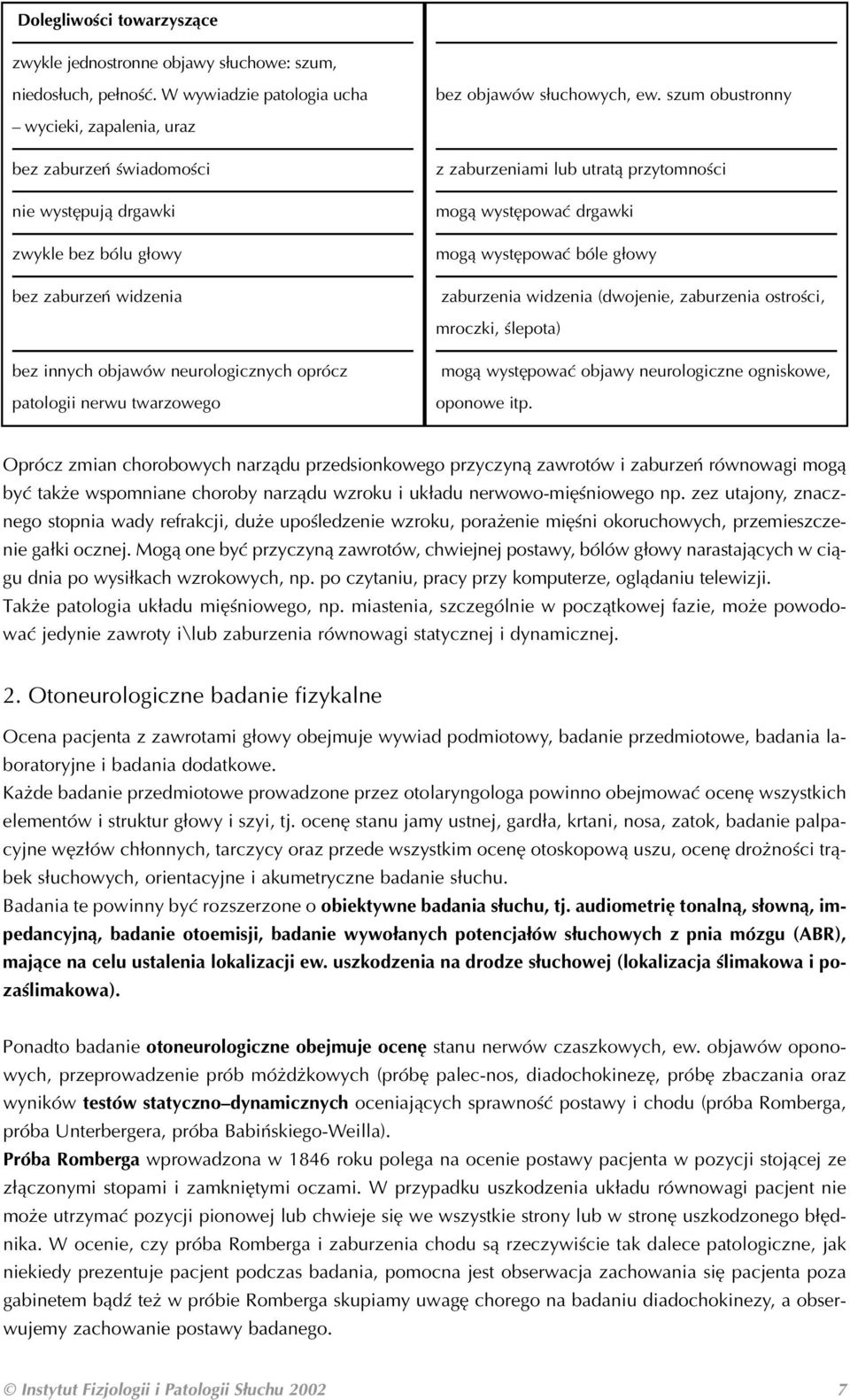 występować bóle głowy zaburzenia widzenia (dwojenie, zaburzenia ostrości, mroczki, ślepota) bez innych objawów neurologicznych oprócz patologii nerwu twarzowego mogą występować objawy neurologiczne