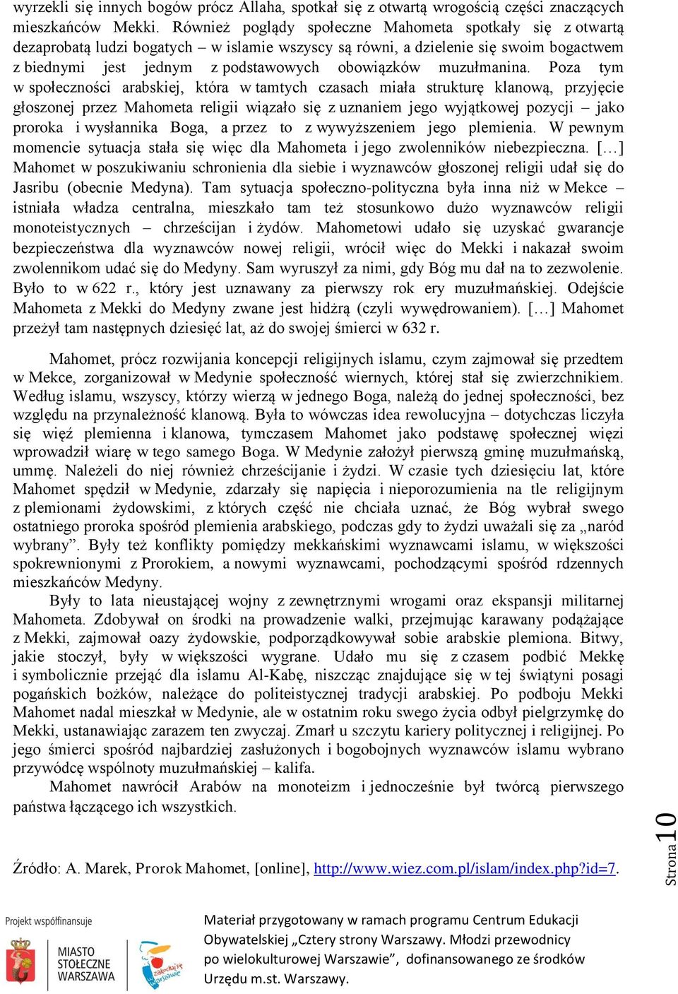muzułmanina.