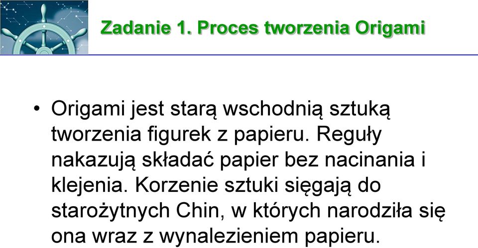 tworzenia figurek z papieru.