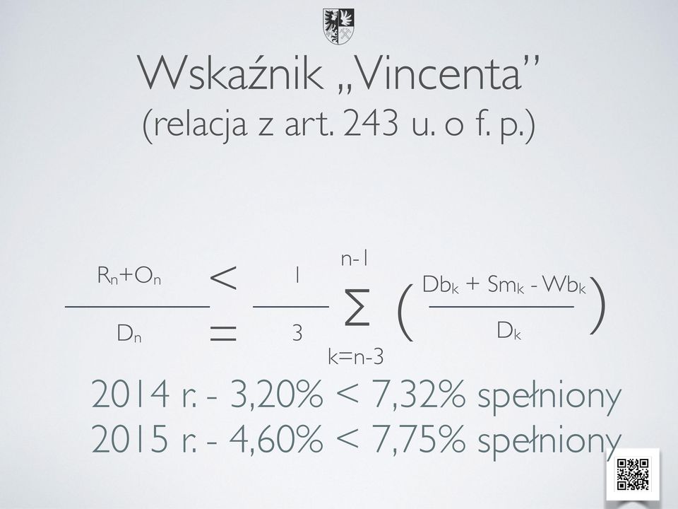 ) Rn+On Dn < = 1 3 n-1 ( Dbk + Smk - Wbk Σ