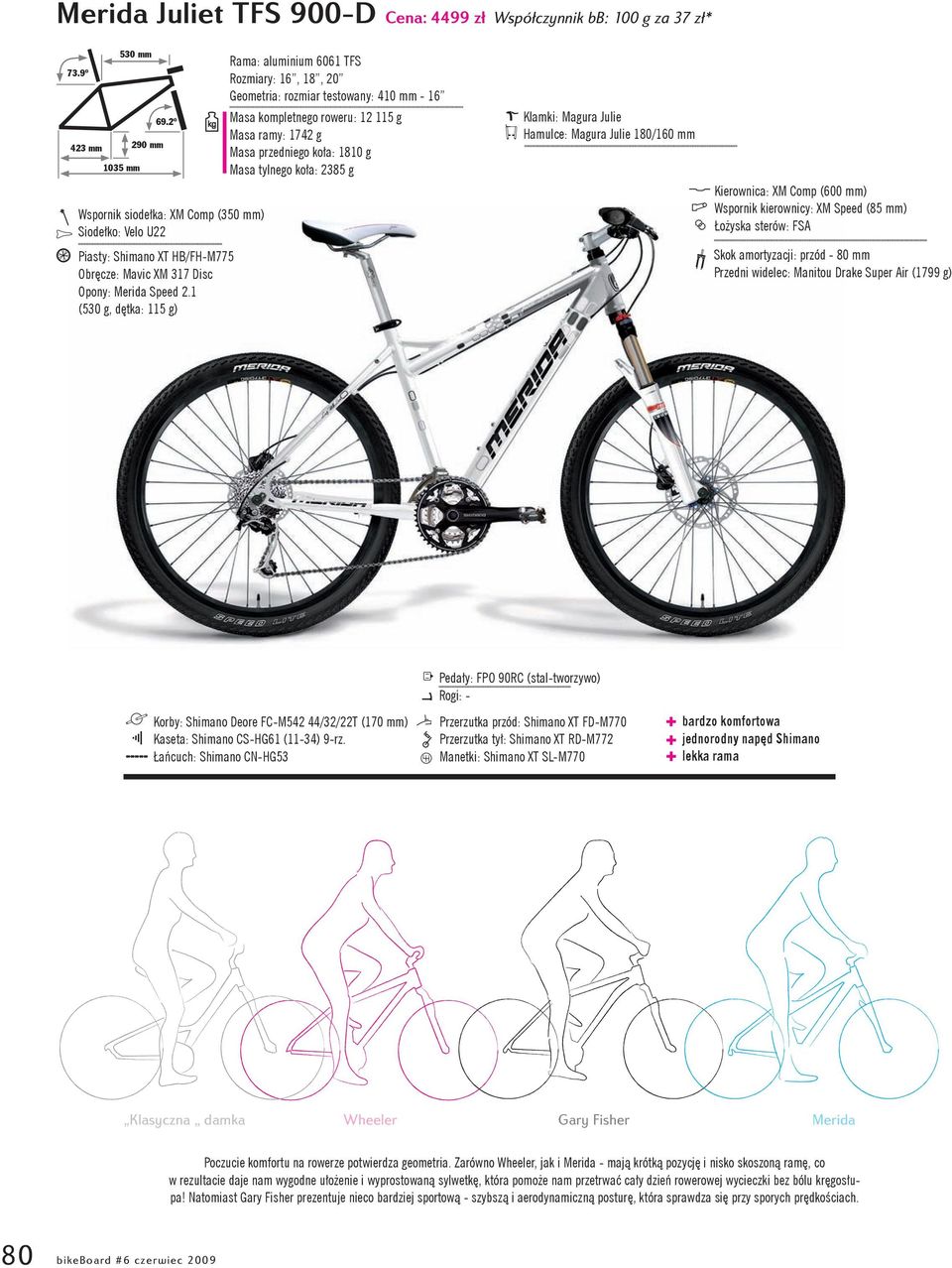 Lepszy od faceta. Rower: test sportowych rowerów dla dziewczyn - PDF  Darmowe pobieranie