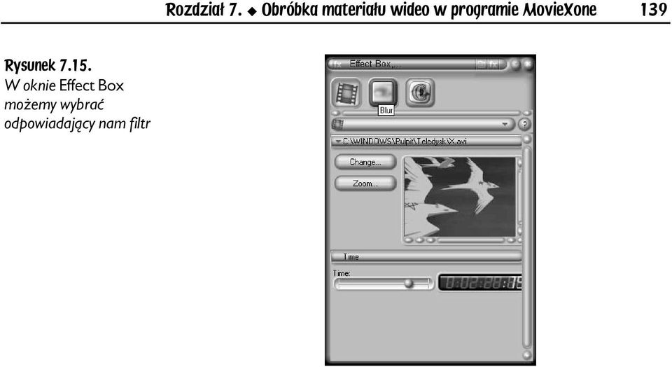 odpowiadający nam filtr Rozdział