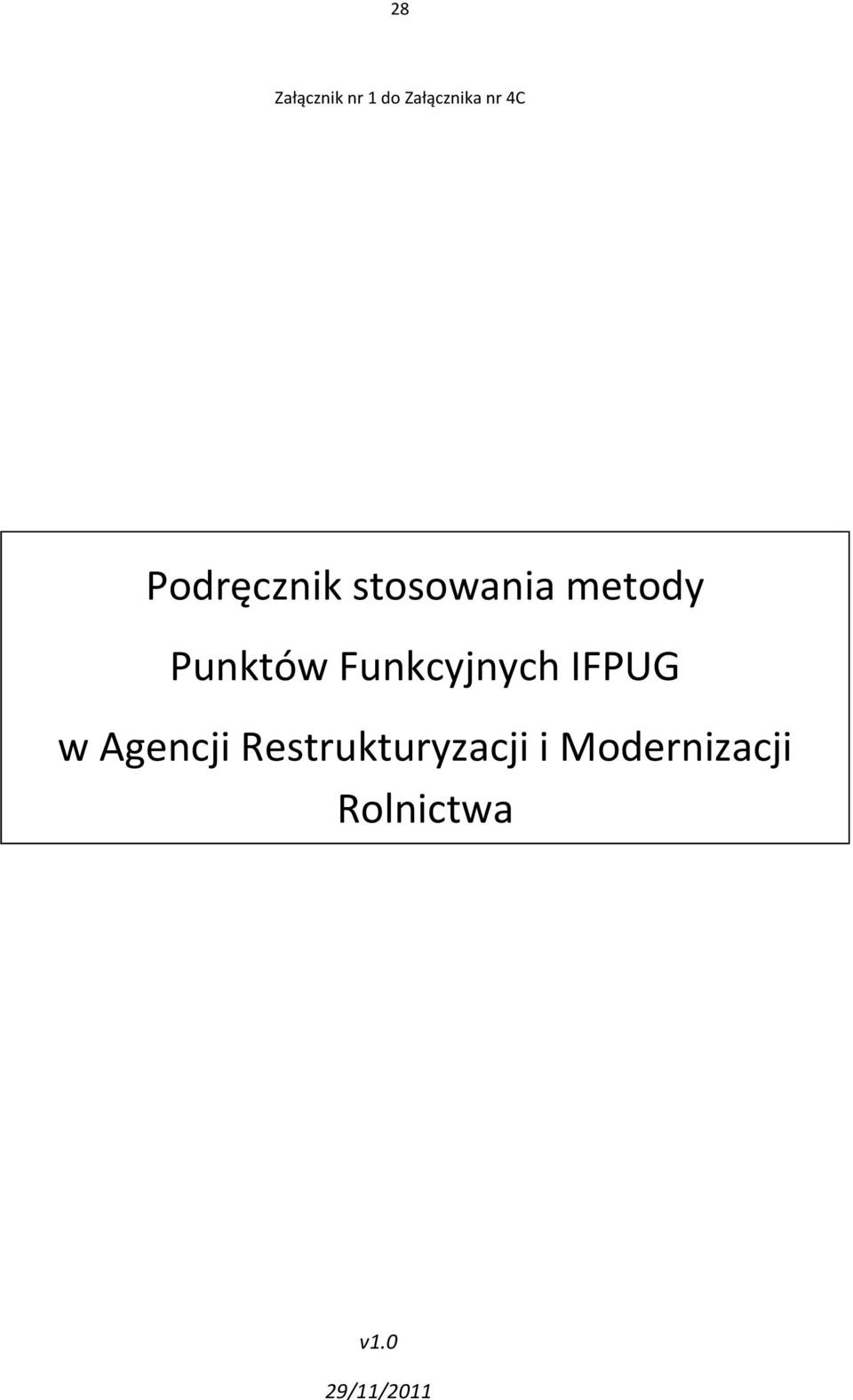 metody Punktów Funkcyjnych IFPUG w