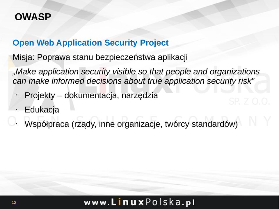 make informed decisions about true application security risk Projekty