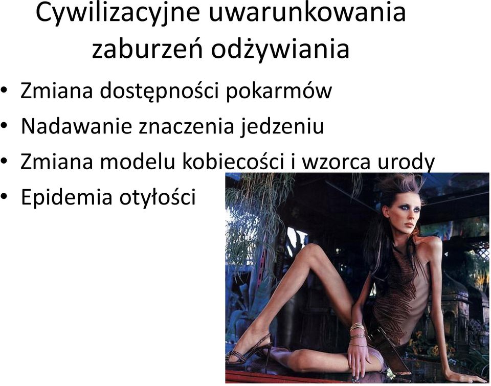 Nadawanie znaczenia jedzeniu Zmiana