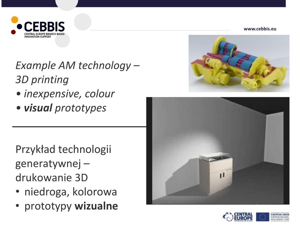 Przykład technologii generatywnej