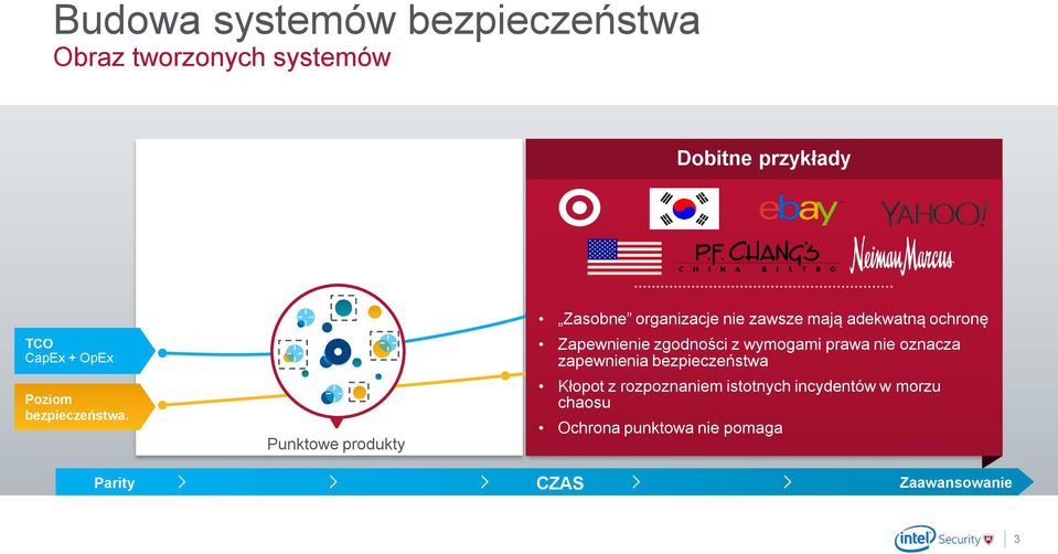 Punktowe produkty Zasobne organizacje nie zawsze mają adekwatną ochronę Zapewnienie zgodności z