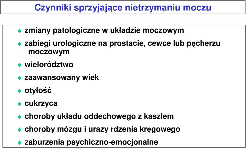 wielorództwo zaawansowany wiek otyłość cukrzyca choroby układu oddechowego