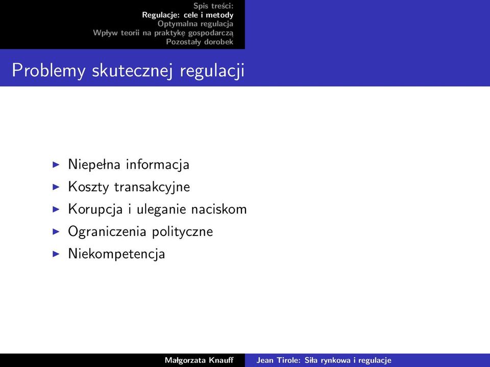 informacja Koszty transakcyjne Korupcja