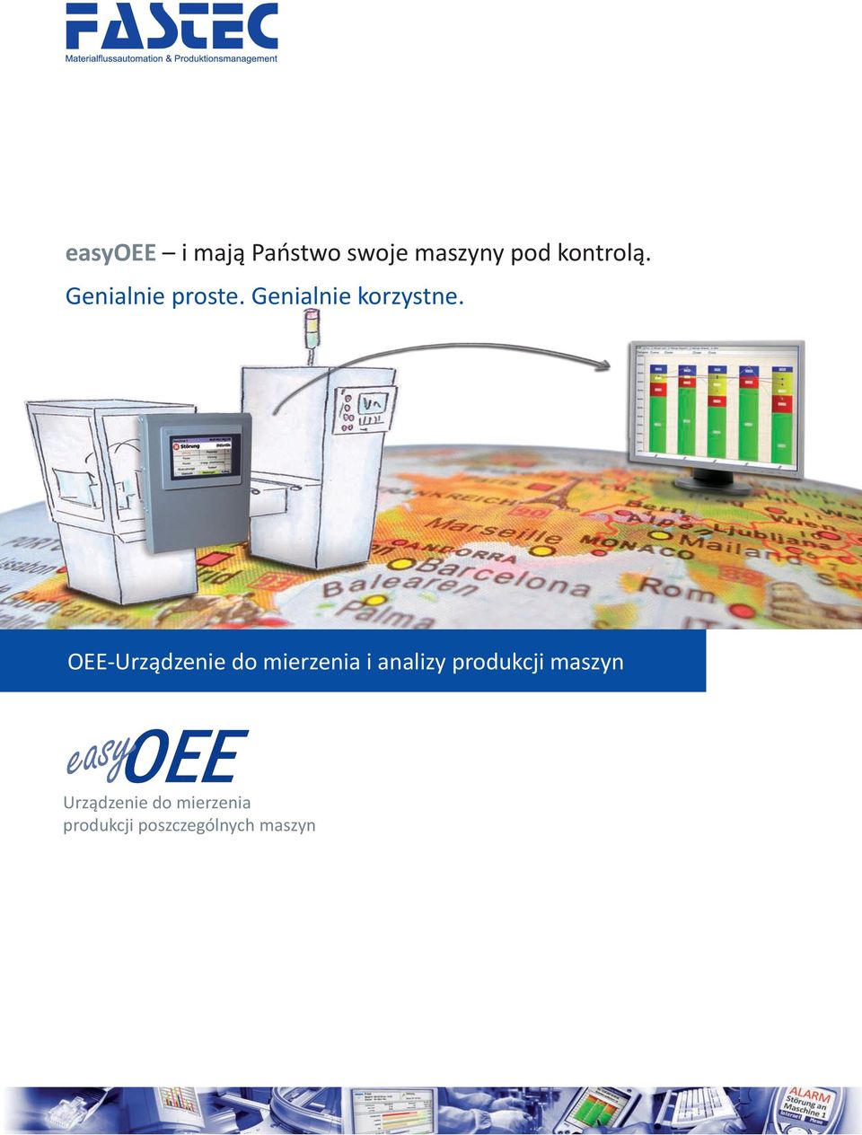y OEE-Urządzenie do mierzenia i analizy produkcji