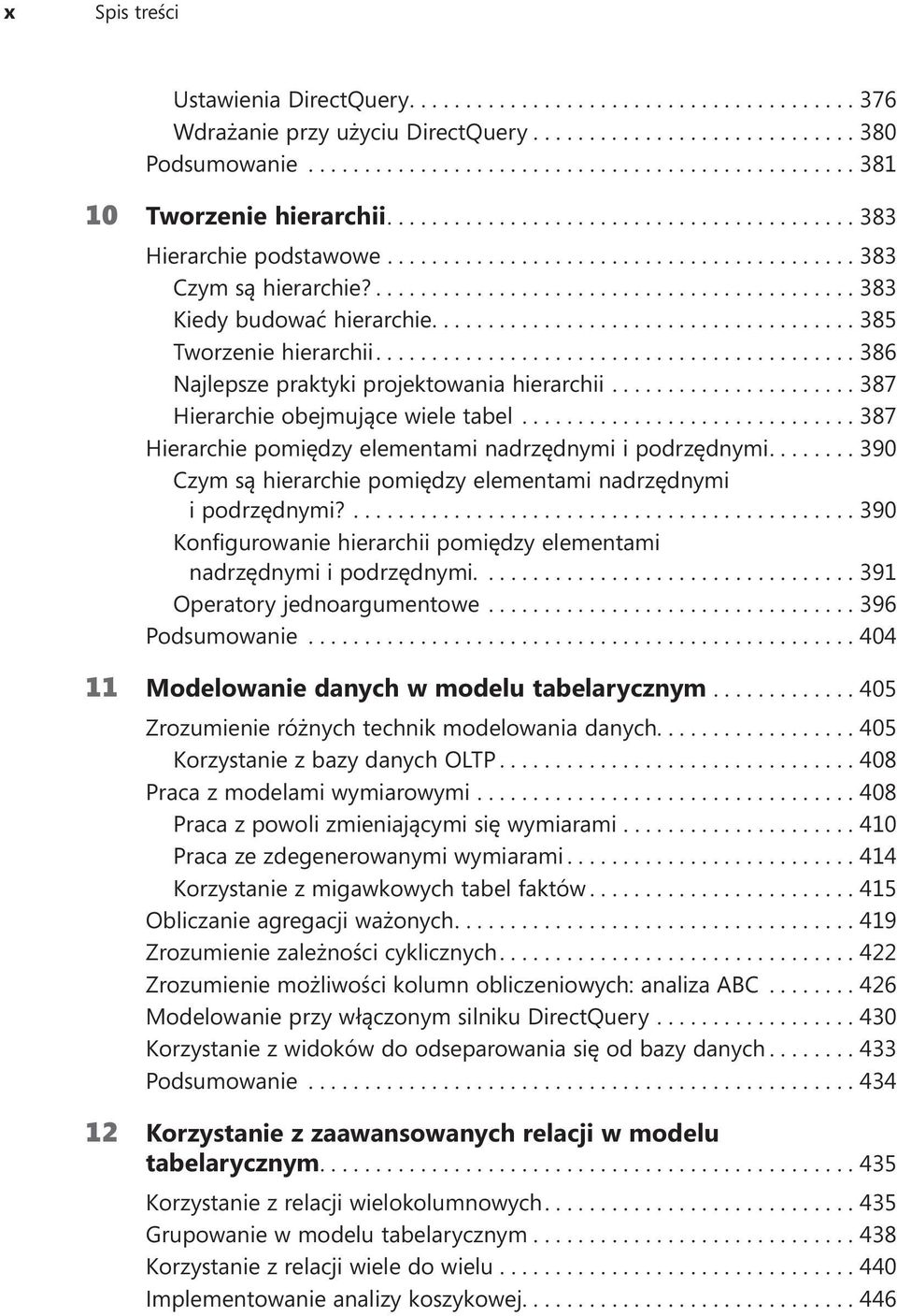 ..387 Hierarchie pomiędzy elementami nadrzędnymi i podrzędnymi....390 Czym są hierarchie pomiędzy elementami nadrzędnymi i podrzędnymi?
