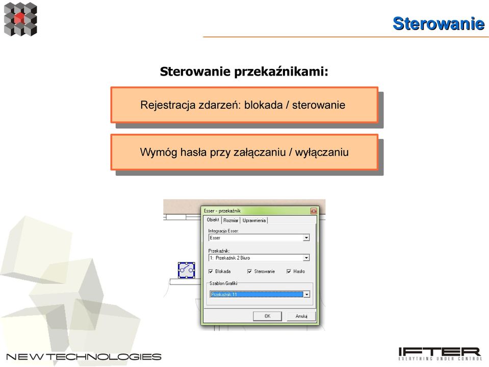 /sterowanie sterowanie Wymóg Wymóghasła