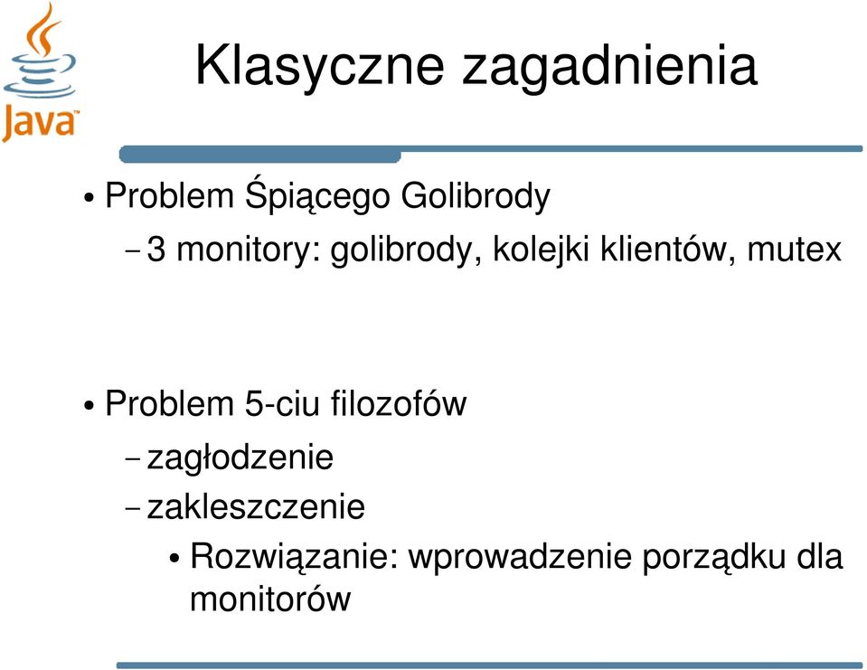 Problem 5-ciu filozofów zagłodzenie