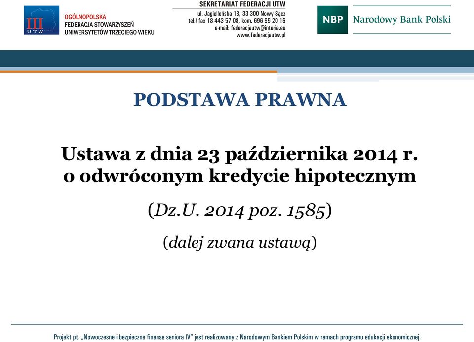 o odwróconym kredycie