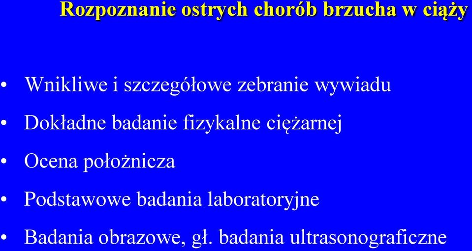 fizykalne ciężarnej Ocena położnicza Podstawowe