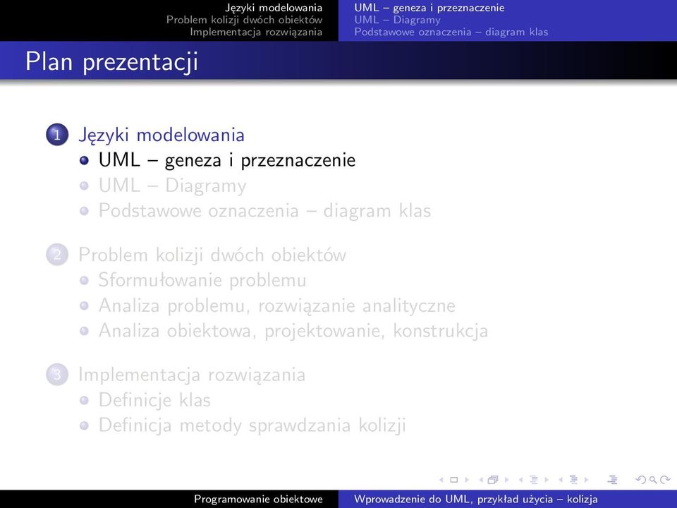 modelowania UML geneza i przeznaczenie UML Diagramy Podstawowe