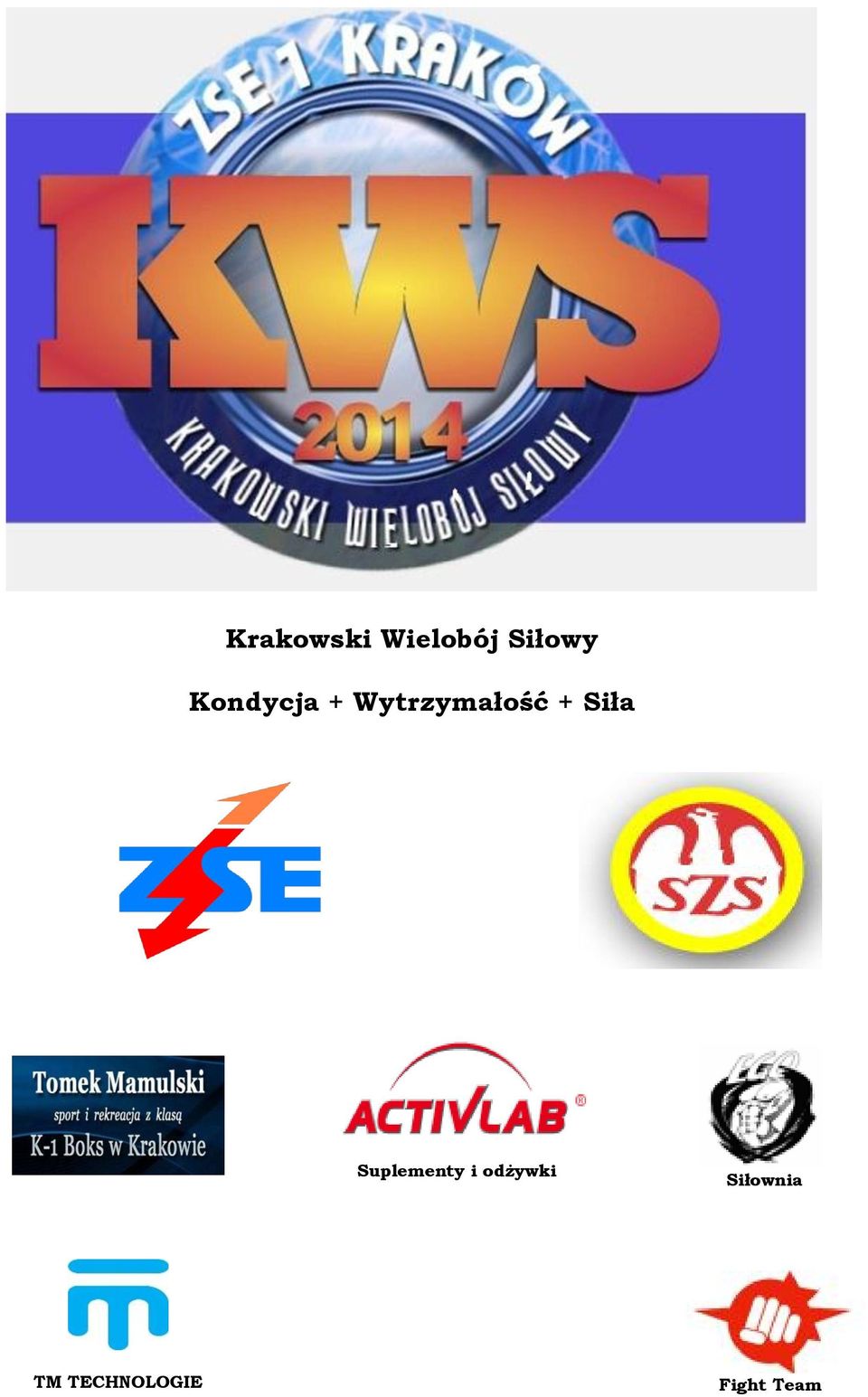 Siła Suplementy i odżywki