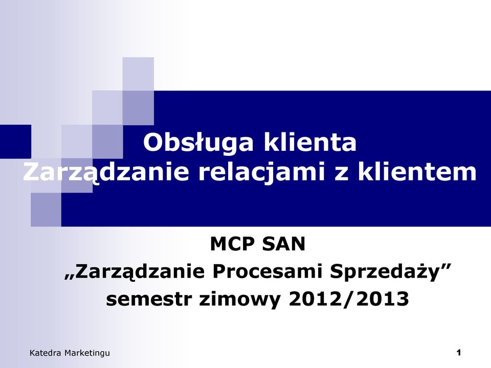 Zarządzanie Procesami