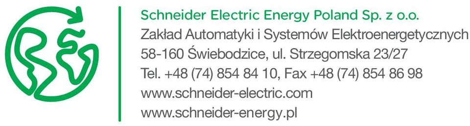 o. Zakład Automatyki i Systemów Elektroenergetycznych