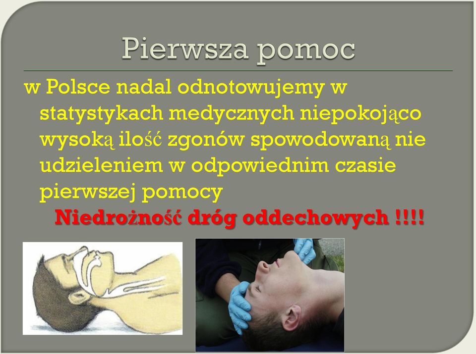 spowodowaną nie udzieleniem w odpowiednim