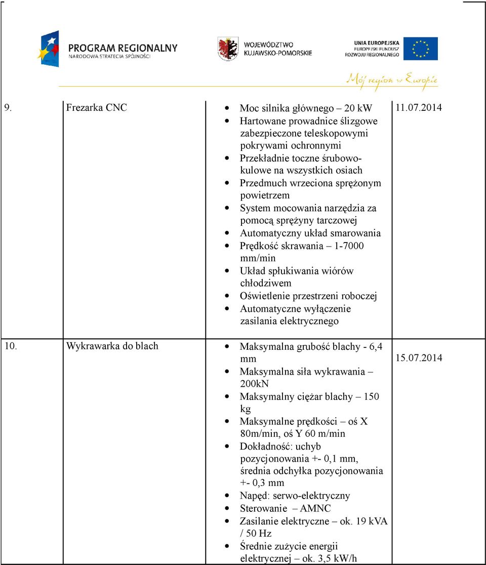 roboczej Automatyczne wyłączenie zasilania elektrycznego 10.