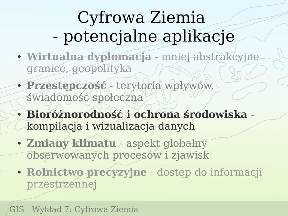 Bioróżnorodność i ochrona środowiska kompilacja i wizualizacja danych Zmiany klimatu -