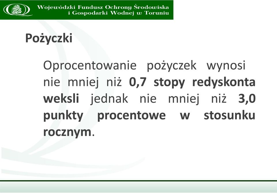 redyskonta weksli jednak nie mniej