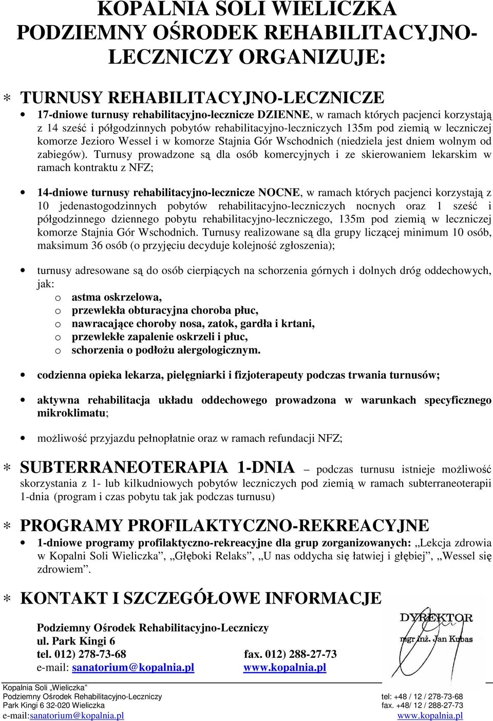 zabiegów).