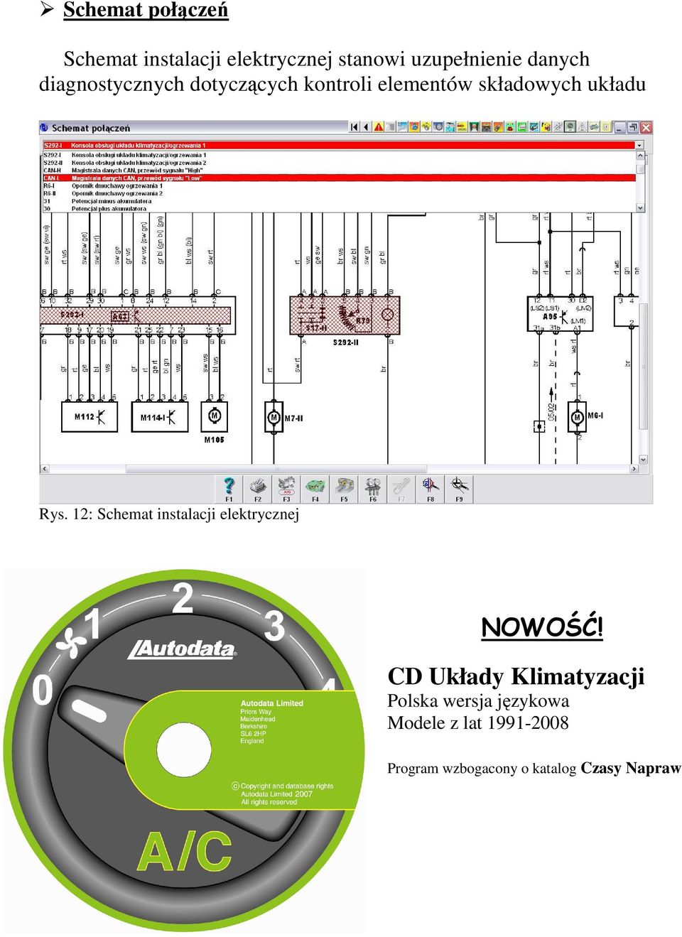 12: Schemat instalacji elektrycznej NOWOŚĆ!