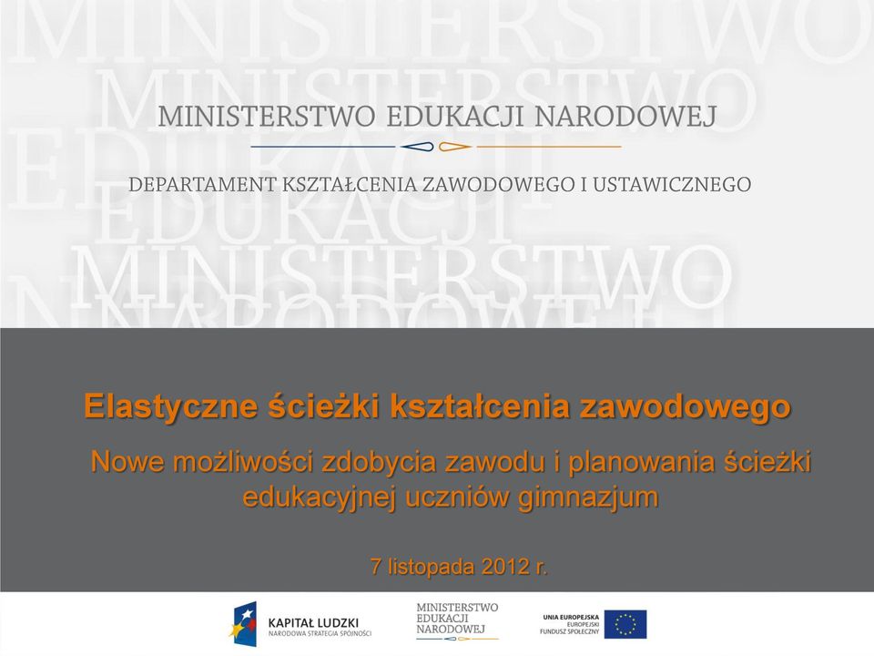 zawodu i planowania ścieżki