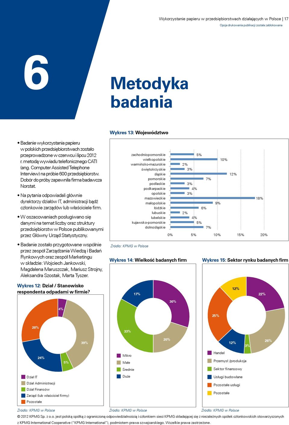 Na pytania odpowiadali głównie dyrektorzy działów IT, administracji bądź członkowie zarządów lub właściciele firm.